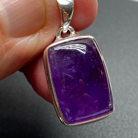 Jewelry - 🆕 AMETHYST 💜💜💜PENDANT IN SOLID STERLING SILVER 925